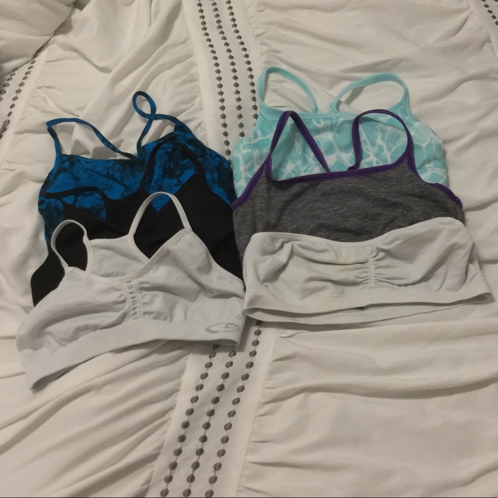 Circo Sports Bras - 6 Pack - Girls Youth M